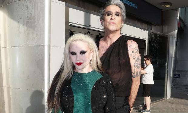 Alaska y Mario Vaquerizo en el concierto de Miguel Bosé en Madrid el 1 de julio (GTRES)