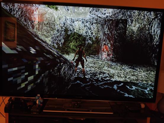 The same video game but with graphics from 28 years ago. They are much more blocky