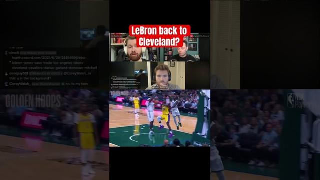 Do you like this trade? LeBron James back to the Cleveland Cavaliers - Cavs NBA Basketball #Cavs