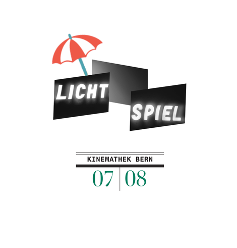Logo vom Lichtspiel mit einem Sonnenschirmchen