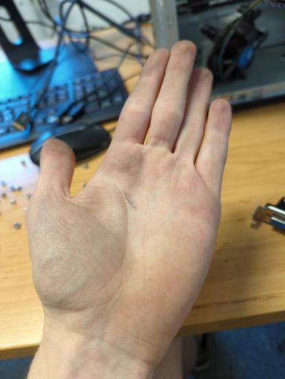 My hand after going through the PCs