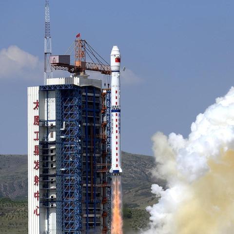 Image of Long March 4B launch vehicle at Launch Complex 3 (LC-3/LA-1) launch site, scheduled for 2025-07-03 09:35