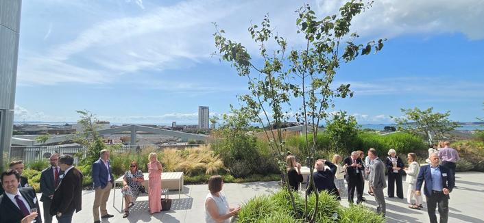 The rooftop of 71/72 Kingsway