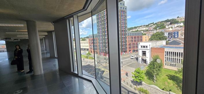 Inside 71/72 Kingsway office development