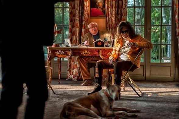 Jean-Marie Le Pen et Jany Le Pen dans leur maison de Rueil-Malmaison, le 15 mai 2008. © Photo Renaud Khanh / Abaca