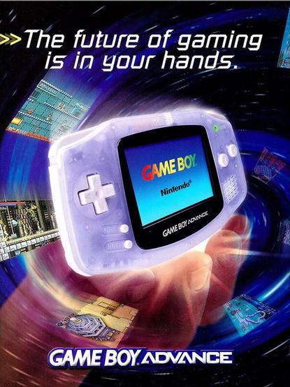 Game Boy Advance 'The Future of Gaming' Magazine Ad (2001)