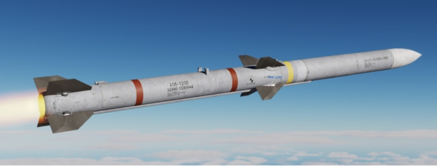 Rendering of an Aim-120D AMRAAM Missle. Credit: worlddefencenews.com