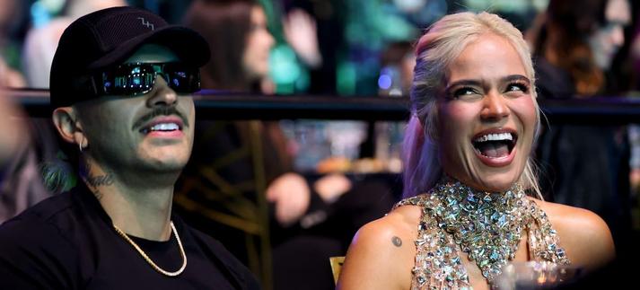Feid y Karol G en los Billboard Women In Music 2024 / Christopher Polk