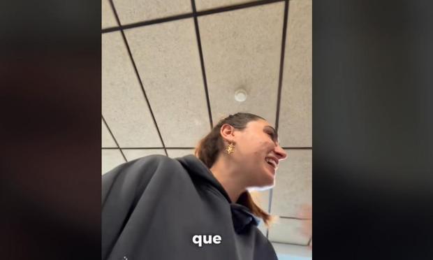 Un momento de la publicación de @sara_ardi. (TIKTOK / @sara_ardi)