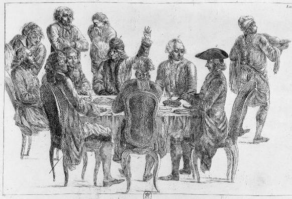 Jean Huber, Le souper des philosophes