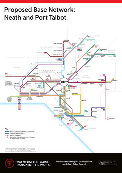 Proposed bus services in Neath Port Talbot