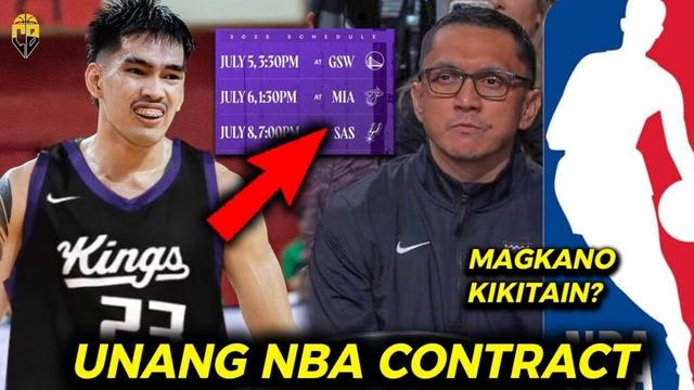 Unang KONTRATA ni Quiambao sa NBA! Malaki pala KIKITAIN sa Sacramento Summer League ?