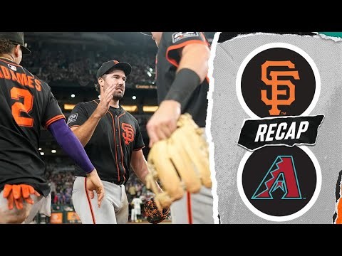 Giants vs D-backs Game Highlights (7/3/25) | MLB Highlights