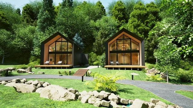長野県阿智村のグランピング施設「mökki STARDUST GLAMPING achi village」に木造ヴィラ2棟を新設　岐阜県産材を活用 (2025年7月3日)