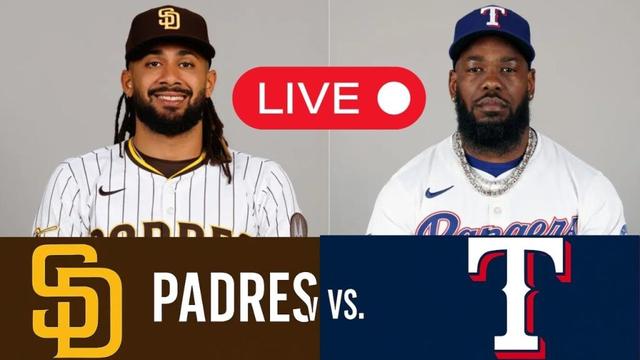 San Diego Padres Vs Rangersl Juego En Vivo l MLB 4K