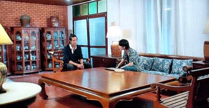 TV show (interior living room—day)