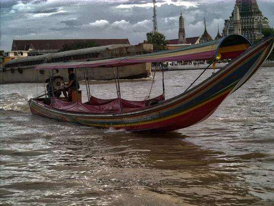 Longtailboot in Bangkok