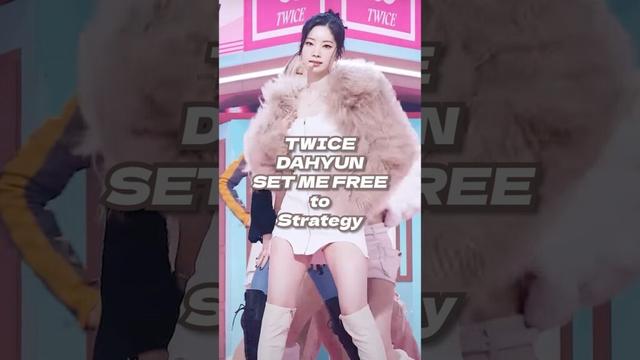 TWICE Dahyun Fancam "SET ME FREE" to "Strategy" #twice #dahyun #ダヒョン #fancam #kpop #チッケム #idol