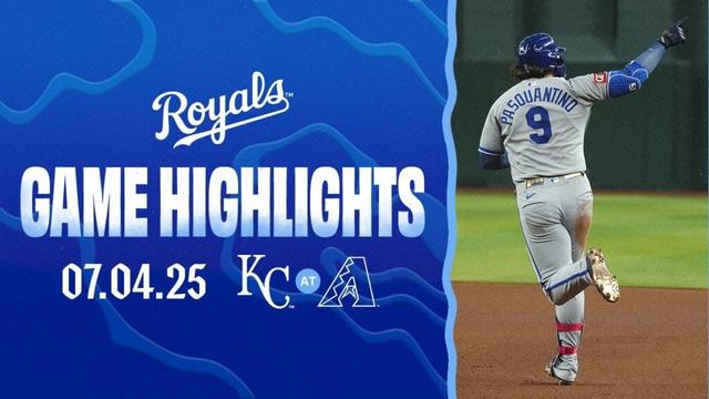 Vinnie's Career Night | Royals Light Up the Scoreboard on the 4th of July