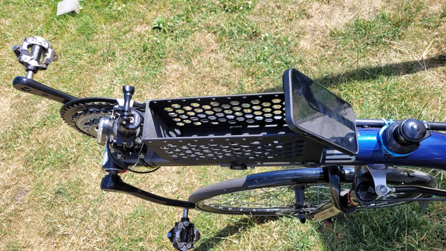 Liegerad mit Körbchen