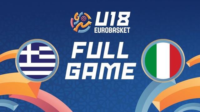 Group Phase | Greece v Italy | Full Basketball Game | FIBA U18 Women's EuroBasket 2025