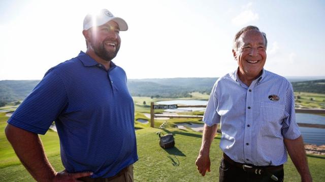 Bass Pro Shops' Johnny Morris, son JP build 'Cliffhangers' par-3 golf