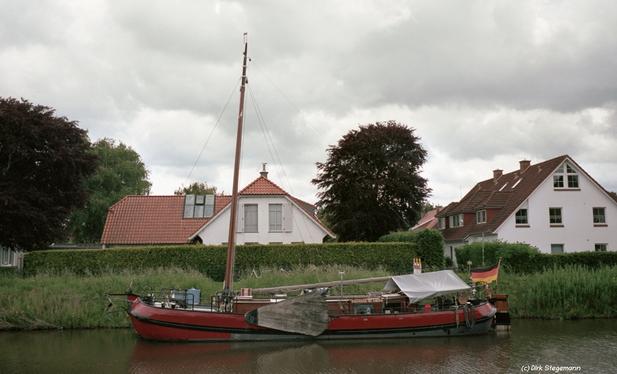Der Hafen von Carolinensiel.