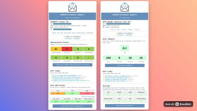 🎉 WebPerformance Report Week #27 is out! ✅