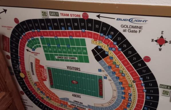 Were can I sell this 49ers seating Map/Chart?