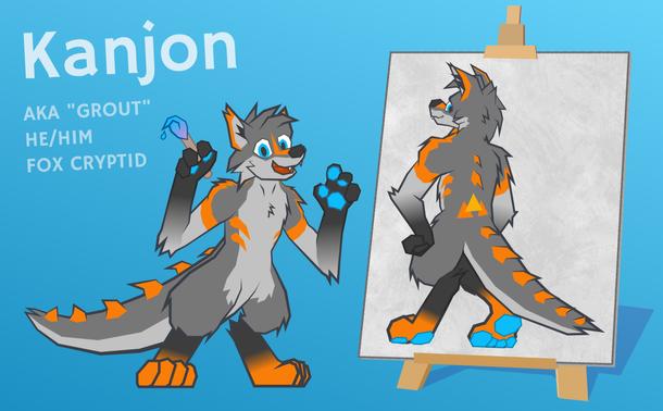 the simplified version of my new ref sheet. find the non-crunchy version at kanjon.link/ref
