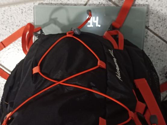 Rucksack gewogen: 9,4 Kilo neue Bücher für die Birne.