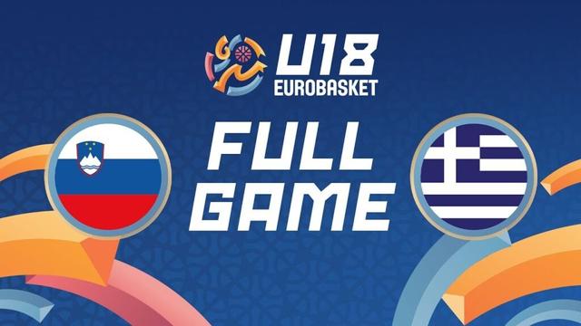 Group Phase | Slovenia v Greece | Full Basketball Game | FIBA U18 Women's EuroBasket 2025