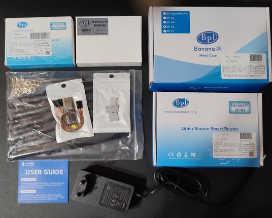 Banana Pi BPI-R4 plus Accessories