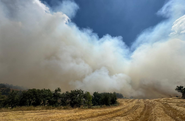 Incendi a Pinell del Solsonès (3Cat)