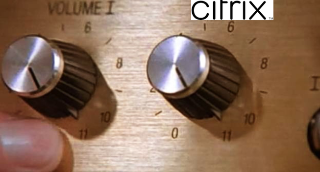the citrix amplifier goes to 11
