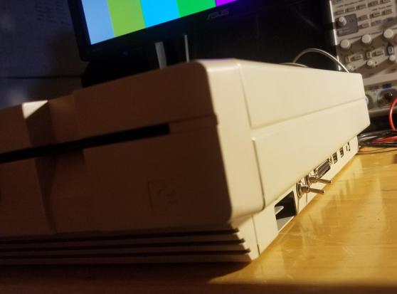 C128DCR with custom switches