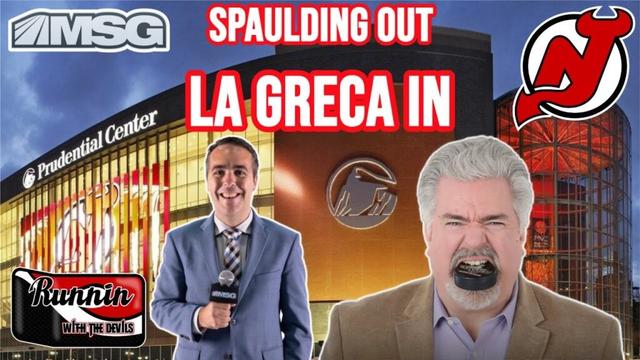NJ Devils Play By Play Announcer Bill Spaulding OUT & Don La Greca IN