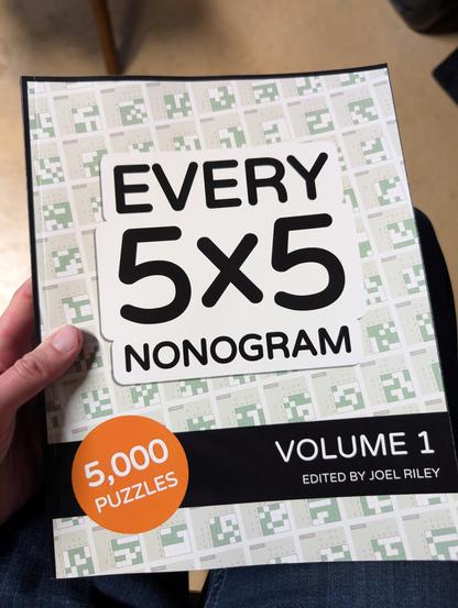 Every 5x5 Nonogram puzzle book