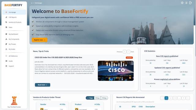 BseFortify.eu homepage