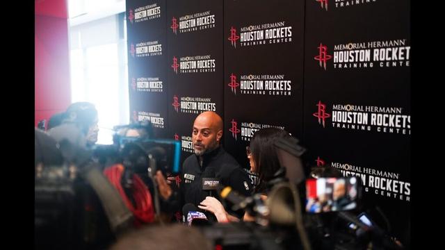 Rockets GM Rafael Stone Media Availability | Houston Rockets