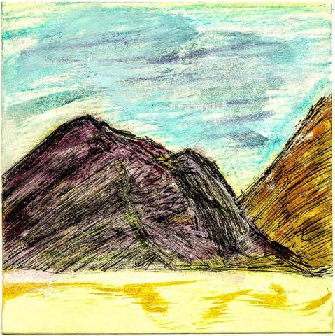don't take it the wrong way

mountains drawn on a sticky note in pen and pencil and hope