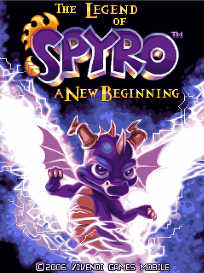 Screenshot of The Legend of Spyro A New Beginning for mobile.