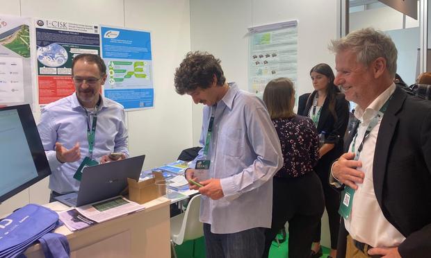 I-CISK booth at ECCA 2025
