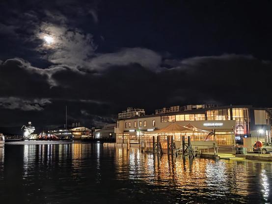 The waterfront at Constitution Dock.