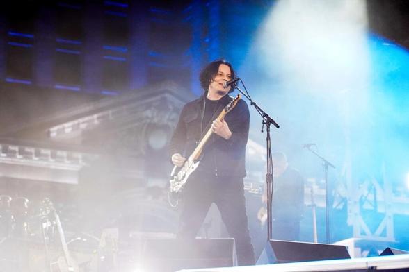 Jack White gets 50th birthday serenade from John C. Reilly at Detroit Tigers game