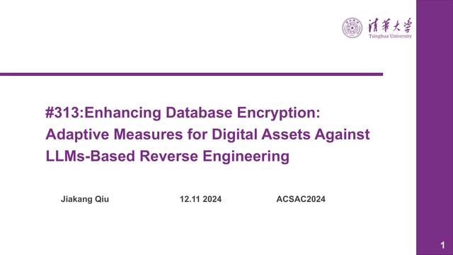 Zhou et al.'s "Enhancing Database Encryption"