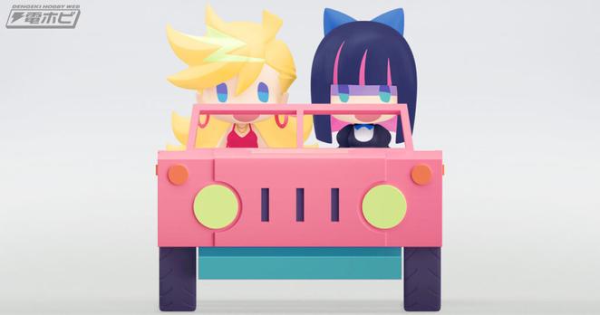 TVアニメ『New PANTY ＆ STOCKING with GARTERBELT』より、パンティとストッキングが「HELLO! GOOD SMILE」からデフォルメフィギュア化！