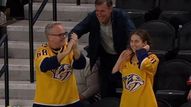 L'Heureux scores in front of dad as family grieves loss of grandmother