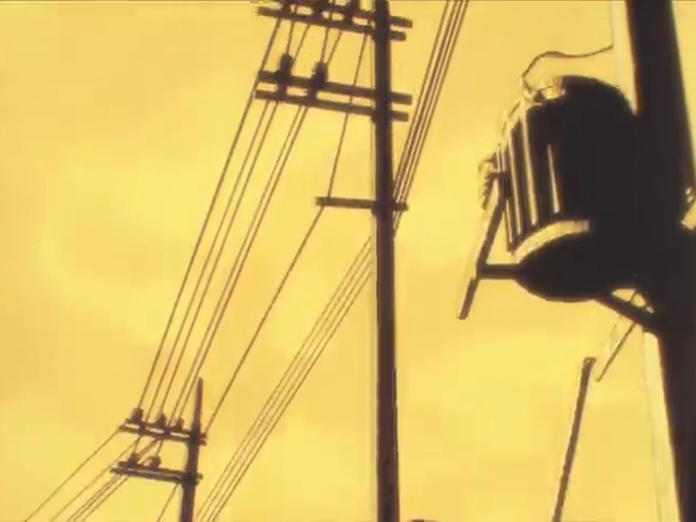 Frame from the series Serial Experiments Lain