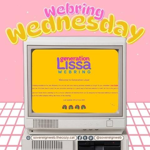 Webring Wednesday: Gen Lissa Webring | sovereignweb.thecozy.cat